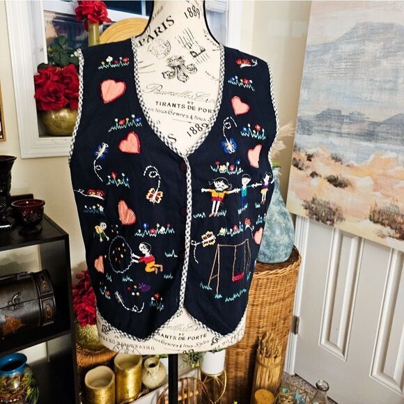 Vintage BSA Friendship Patched Embroidered Vest. - Picture 10 of 15